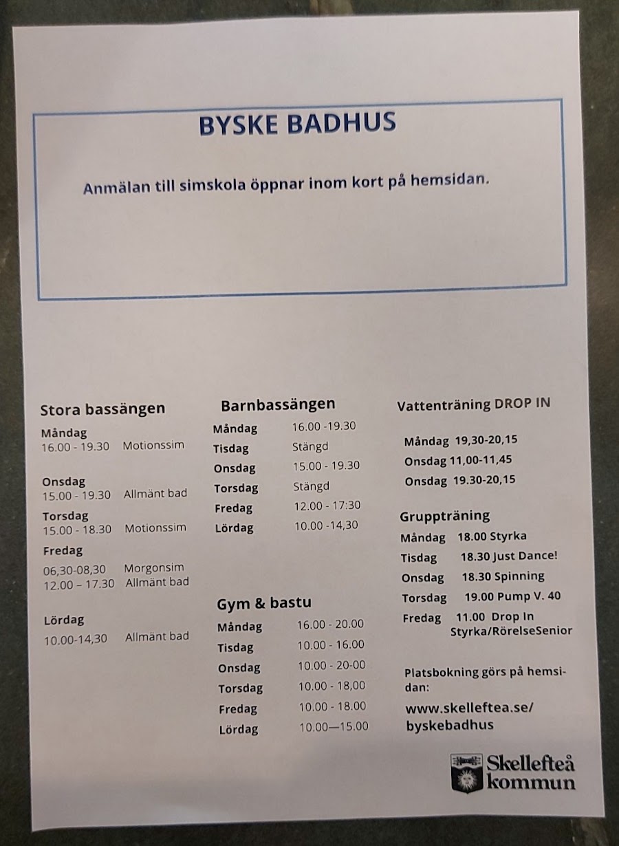 Byske Badhus